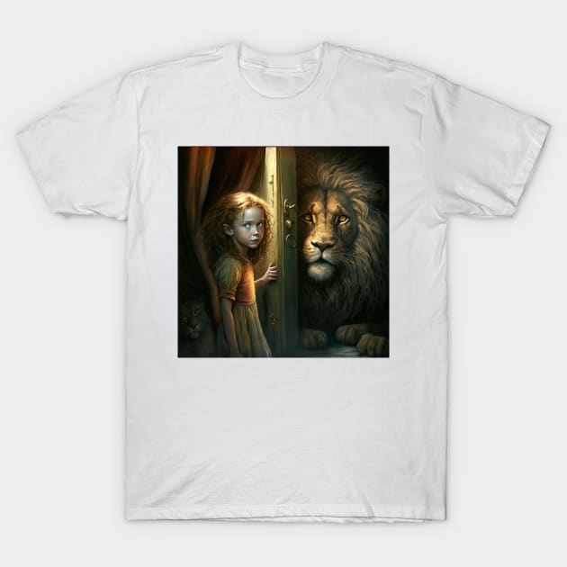 The Lion, the Witch and the Wardrobe T-Shirt by Liana Campbell